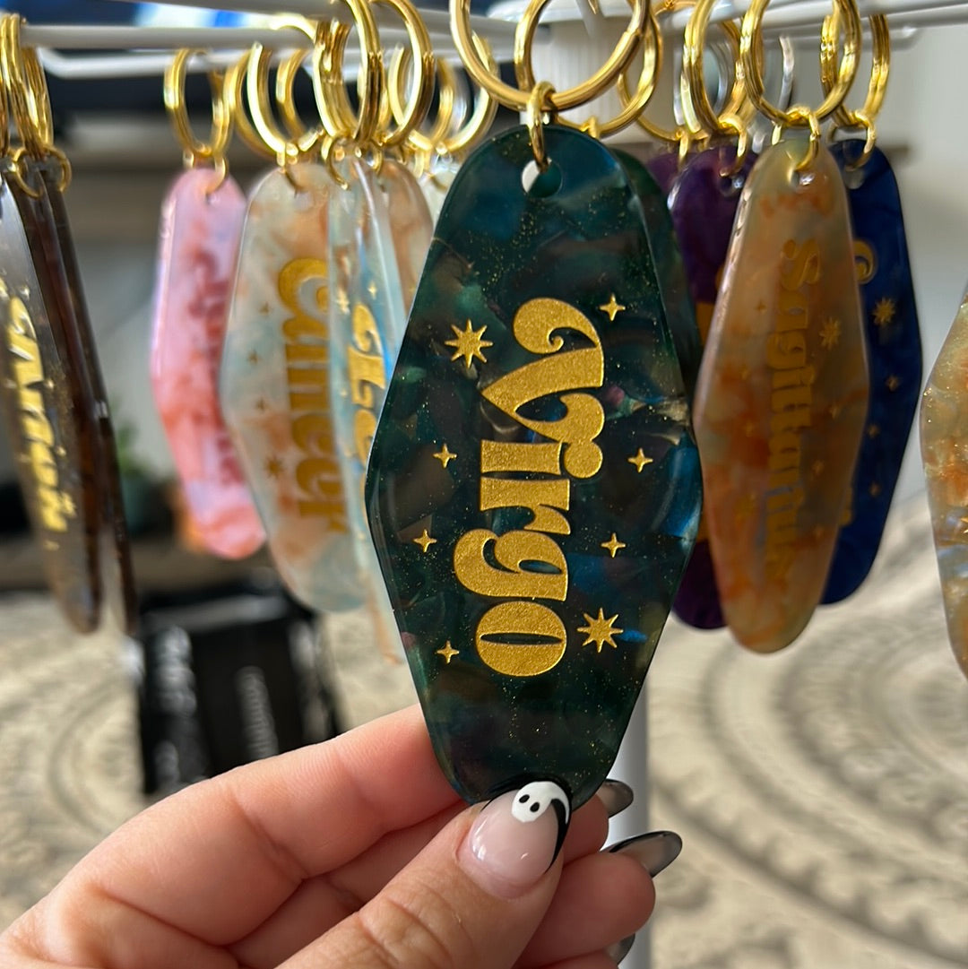 Zodiac Keychain