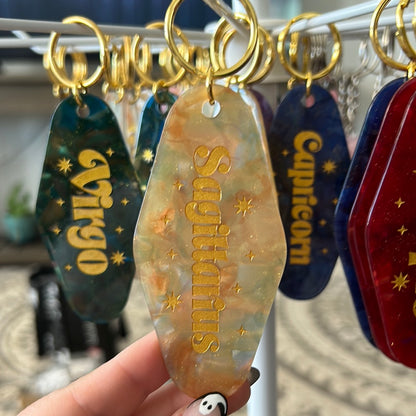 Zodiac Keychain