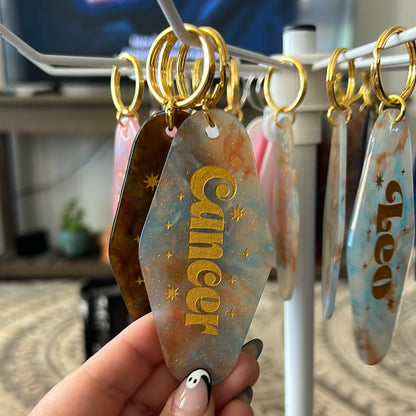 Zodiac Keychain